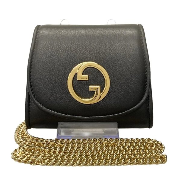 GUCCI Blondy Black Leather - Other Style Wallet 556-021925 - Picture 1 of 8